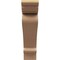 Ekena Millwork 3"W x 12"D x 12"H Thin Mayflower Rough Cedar Woodgrain TimberThane Corbel, Primed Tan CORUR03X12X12MAYRCPR - alternate 3